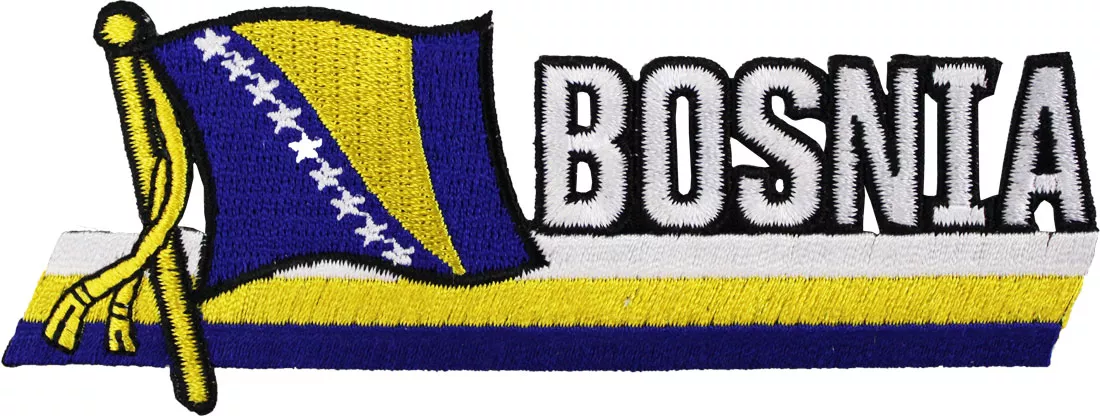 Bosnia-Herzegovina Cut-Out Patch