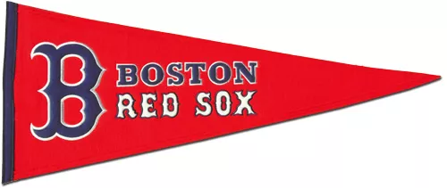 Boston Red Sox Wool Pennant (Red)