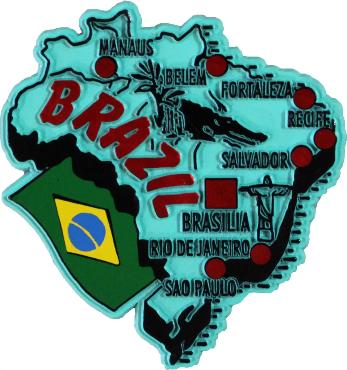 Brazil Magnet