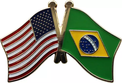 Brazil Friendship Pin