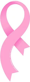 Breast Cancer Awareness Magnet (curvy)