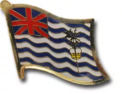 British Indian Ocean Territory Flag Lapel Pin