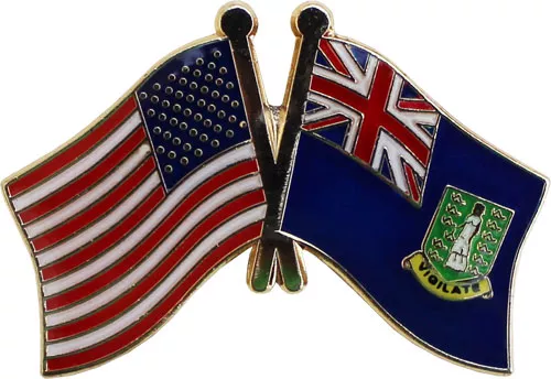 British Virgin Islands Friendship Pin