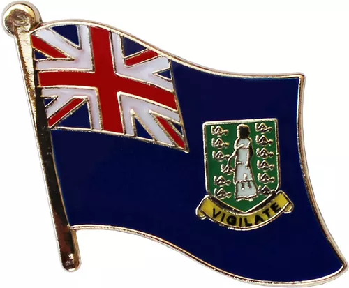 British Virgin Islands Flag Lapel Pin