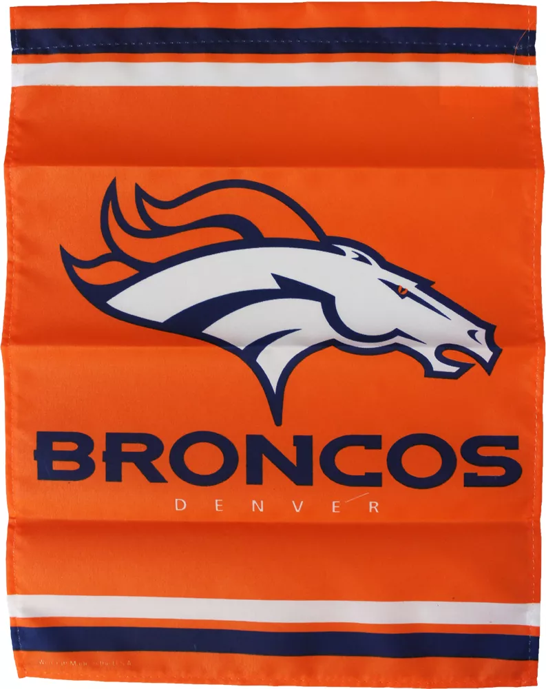 Denver Broncos - 11"x 15" NFL Polyester Garden Banner