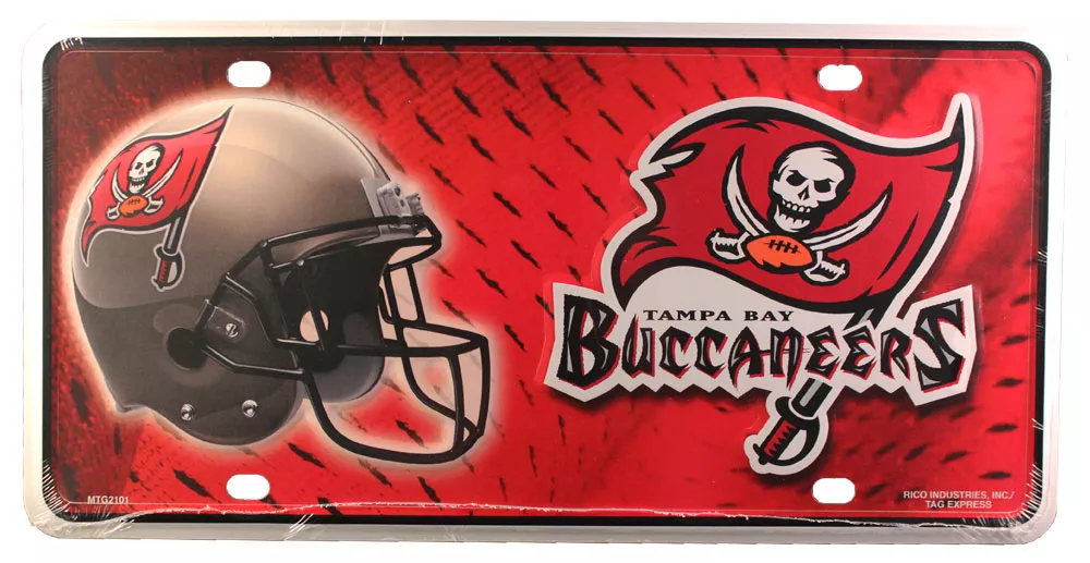 Tampa Bay Buccaneers NFL License Plate