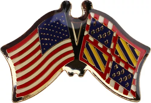 Burgundy Friendship Pin