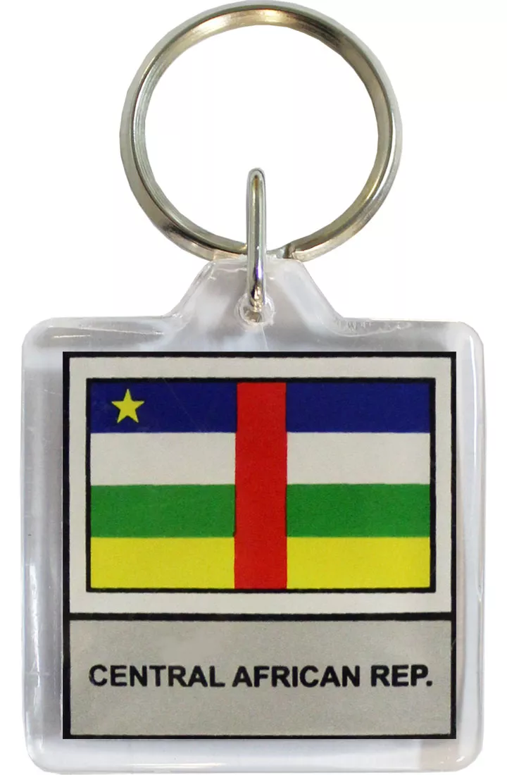 Central African Republic Keyring