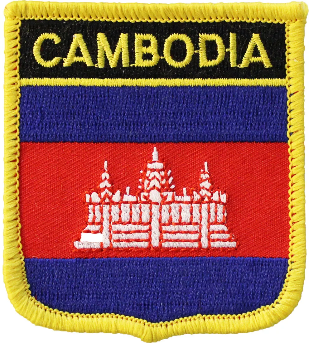 Cambodia Shield Patch