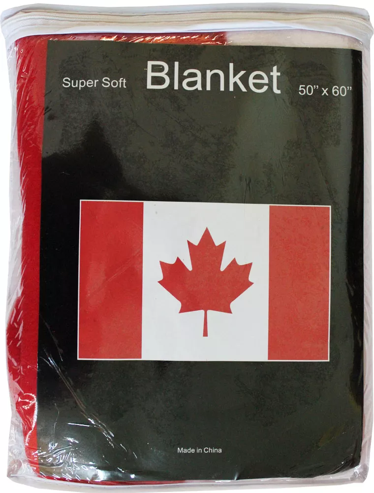Canada Fleece Blanket