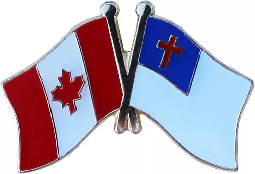 Canada Christian Friendship Pin