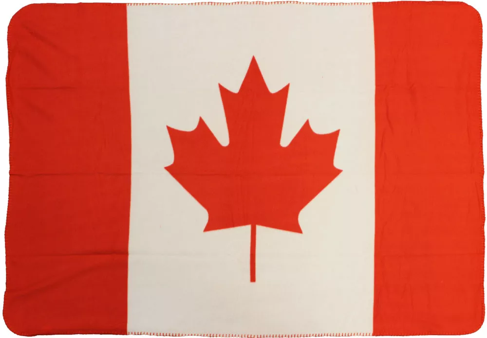 Canada Fleece Blanket