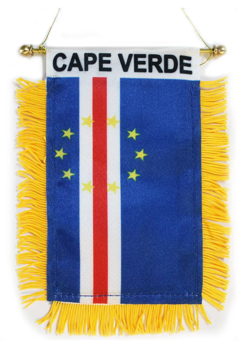 Cape Verde Window Hanging Flag