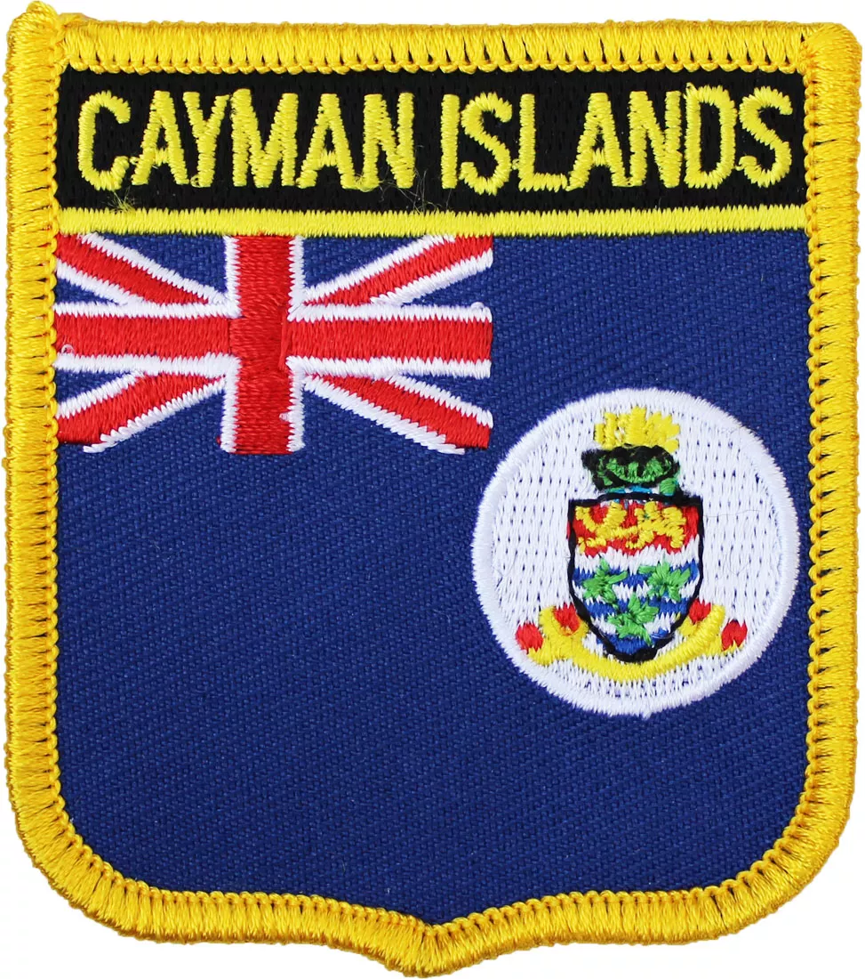 Cayman Islands (White Disk) Shield Patch