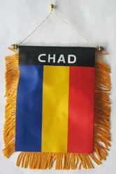 Chad Window Hanging Flag