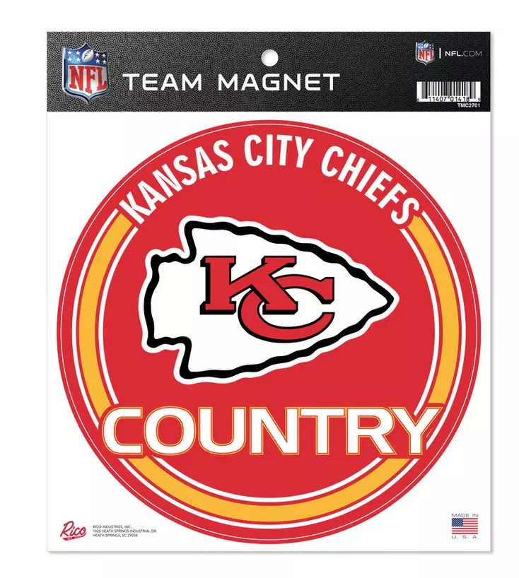 Kansas City Chiefs - 8" NFL Magnet