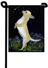 Chihuahua (Dancing Star Gazer) - 11"x15" 2-Sided Garden Banner