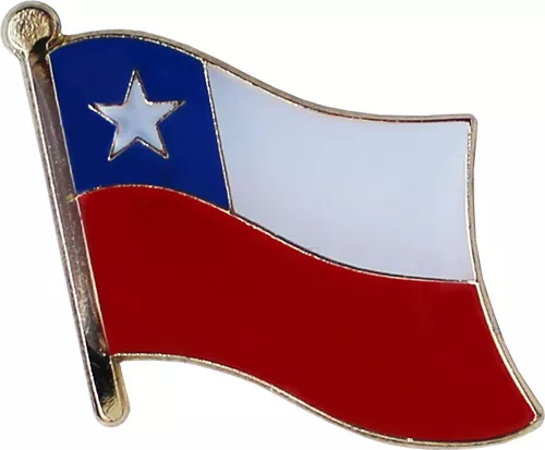 Chile Flag Lapel Pin
