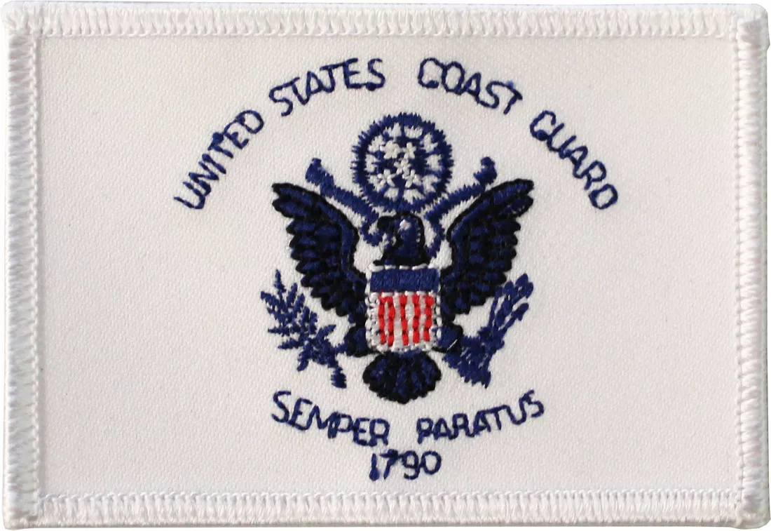 Coast Guard Rectangular Patch
