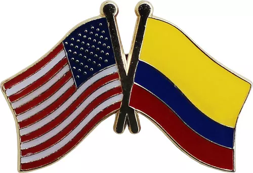 Colombia Friendship Pin