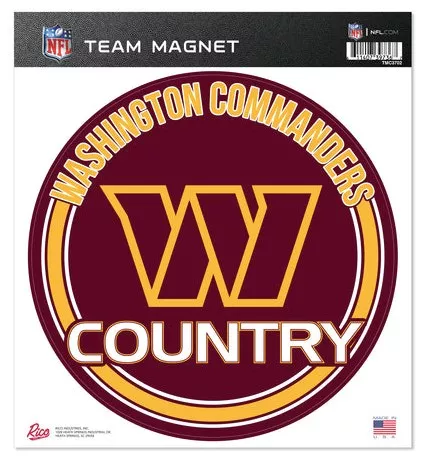 Washington Commanders - 8" NFL Magnet
