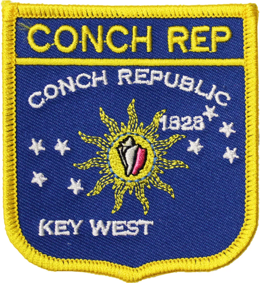 Conch Republic (Key West) Shield Patch