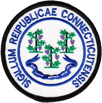 Connecticut Circular Patch