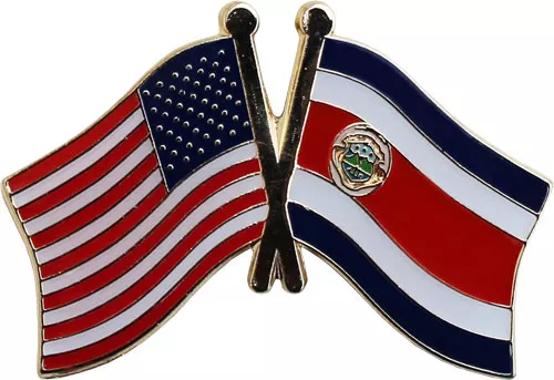 Costa Rica Friendship Pin