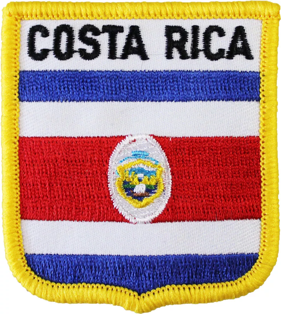 Costa Rica Shield Patch