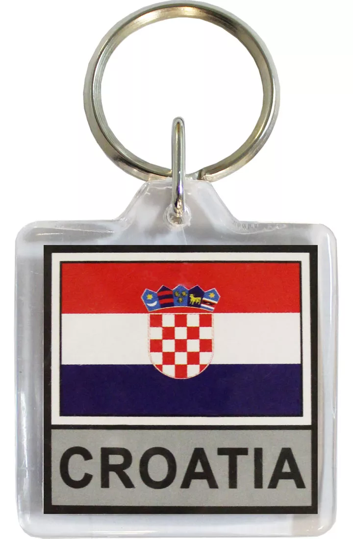 Croatia Keyring