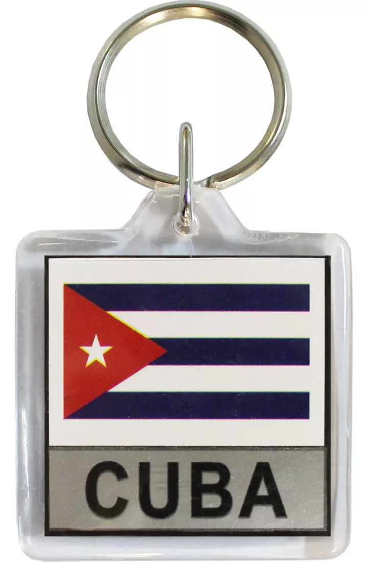 Cuba Keyring