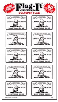 Culpeper 60 Count Sticker Pack