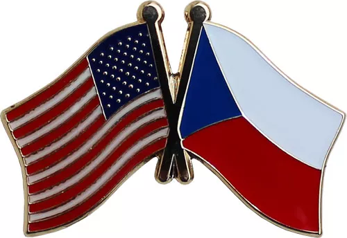 Czech Republic Friendship Pin