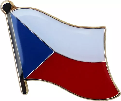 Czech Republic Flag Lapel Pin