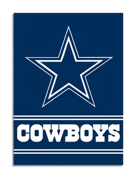 Dallas Cowboys - 28" x 40" 2-Sided NFL Polyester Banner