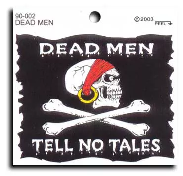 Dead Men Tell No Tales Decal