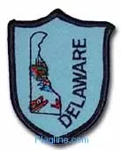 Delaware Shield Patch