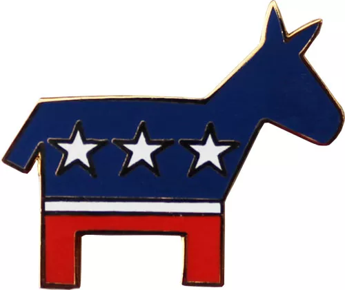 Democrats Lapel Pin