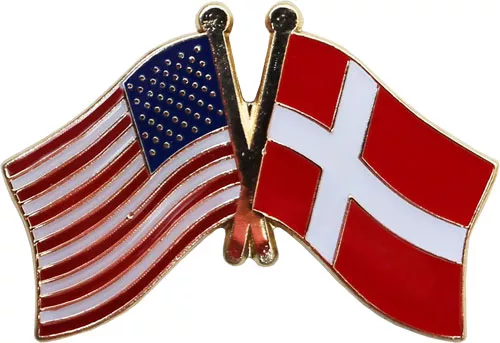 Denmark Friendship Pin