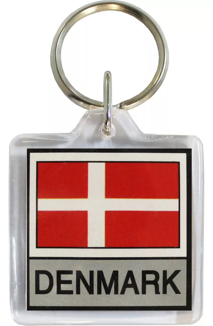 Denmark Keyring
