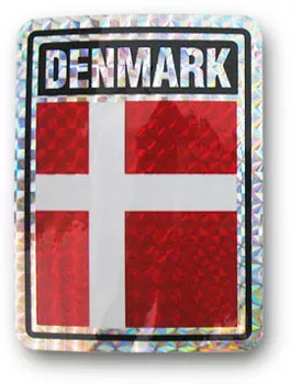 Denmark Reflective Decal