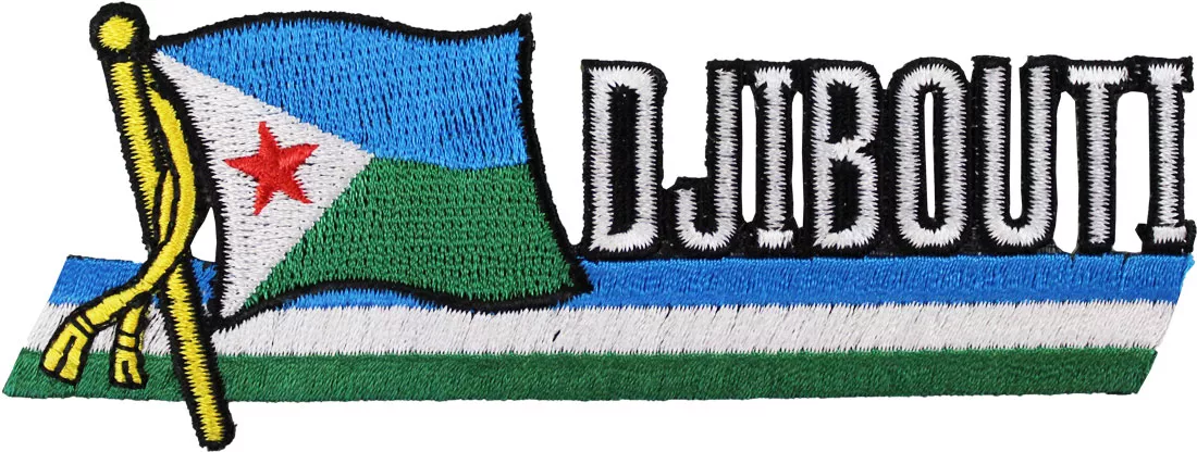 Djibouti Cut-Out Patch