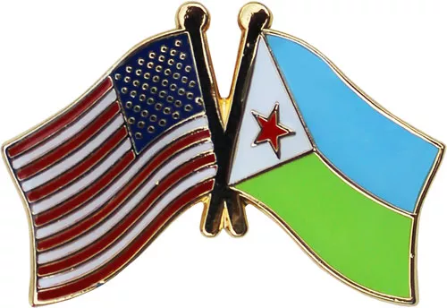 Djibouti Friendship Pin