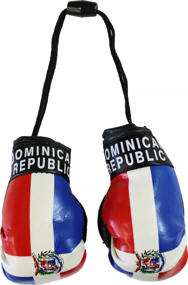 Dominican Republic Mini Boxing Gloves