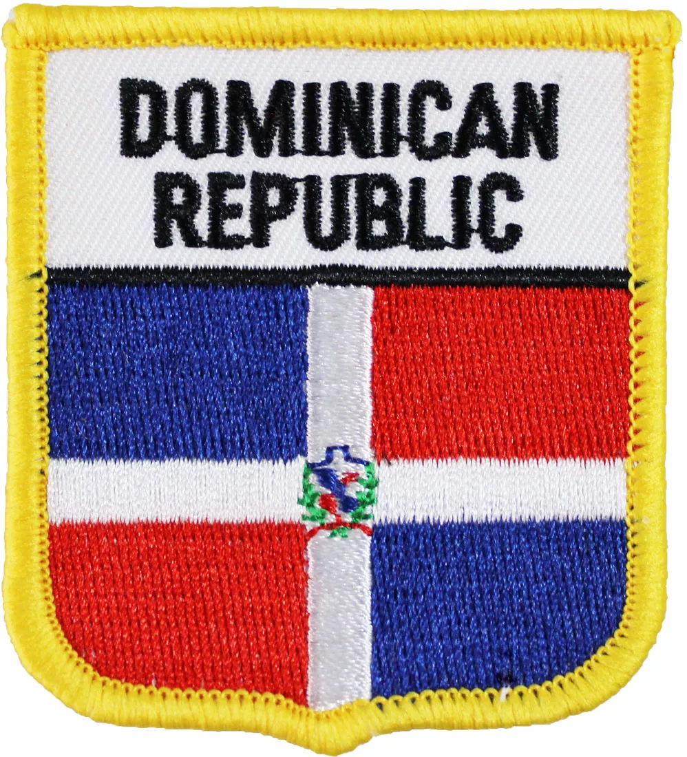 Dominican Republic Shield Patch