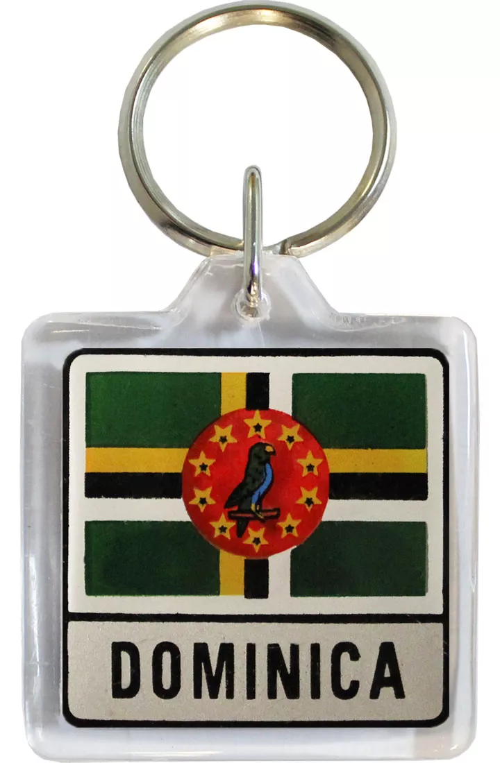 Dominica Keyring