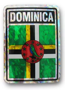 Dominica Reflective Decal