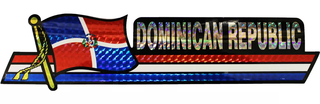 Dominican Republic Bumper Sticker