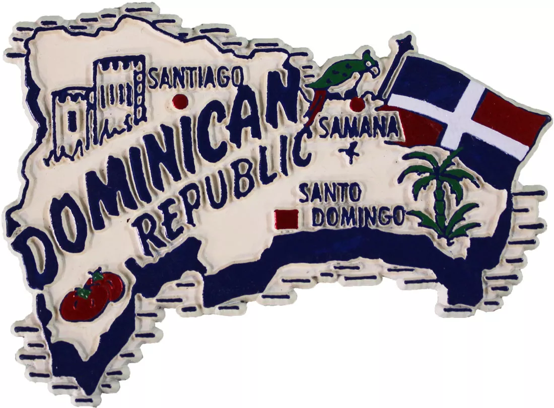 Dominican Republic Magnet