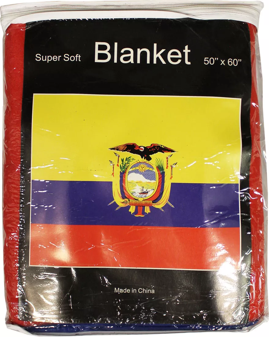 Ecuador Fleece Blanket